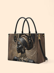 Althea Gold Premium Leather Handbag QR0XD567