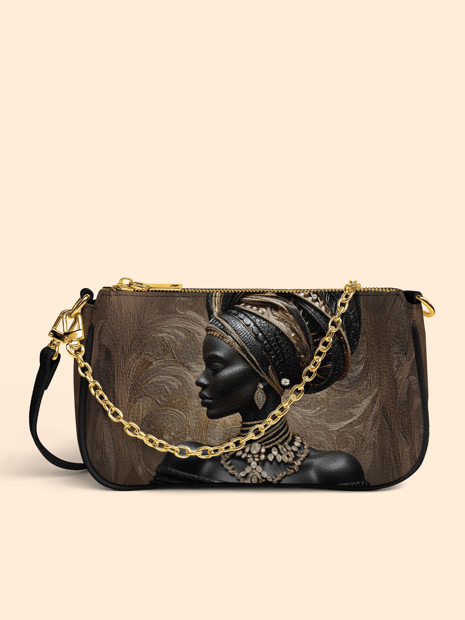 Althea Gold Classic Zip Pochette QR0XD580