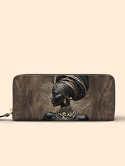 Althea Gold Slimline Zippy Wallet QR0XD593