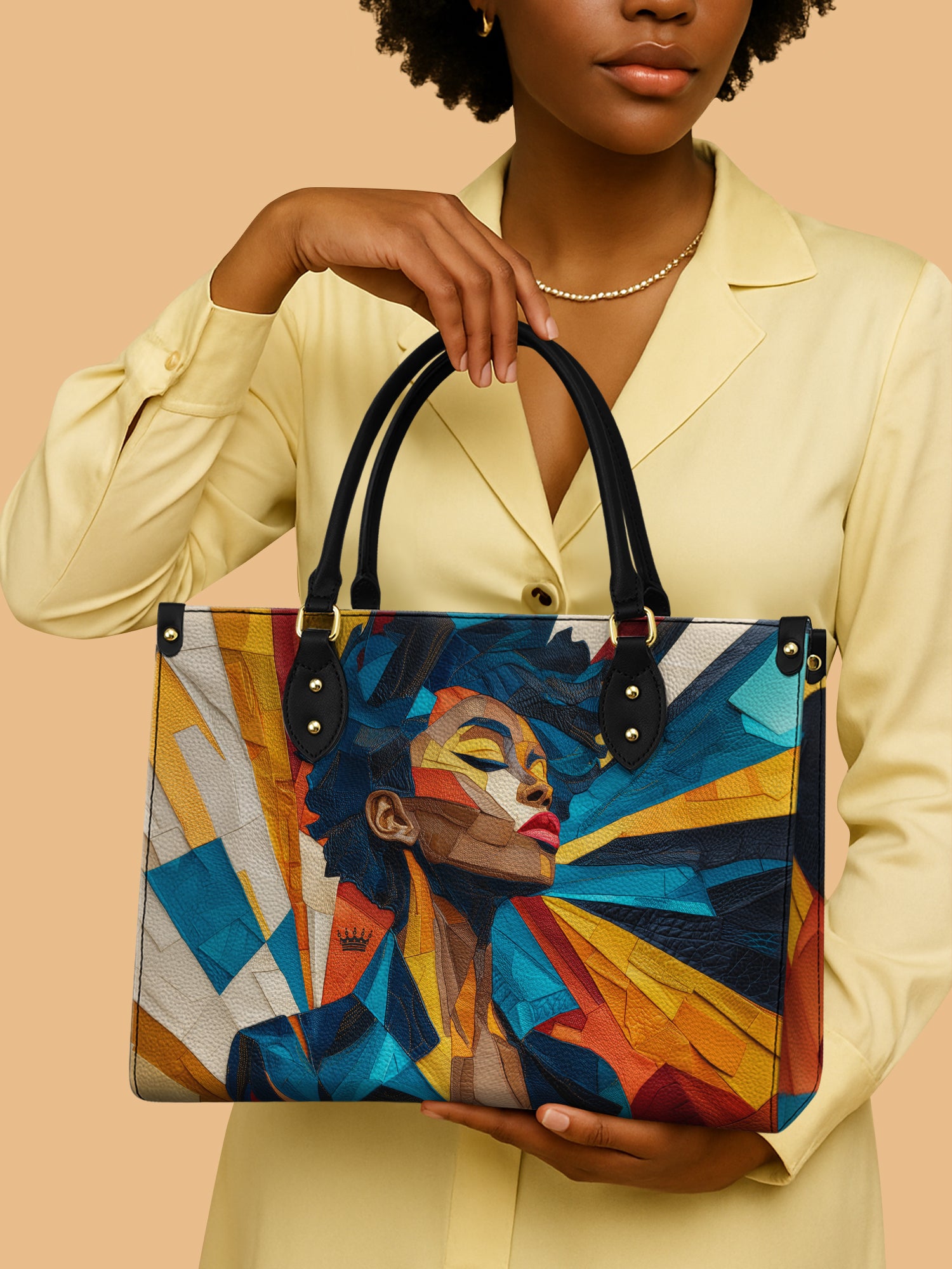 Eternal Flame Premium Leather Handbag QR0TD364