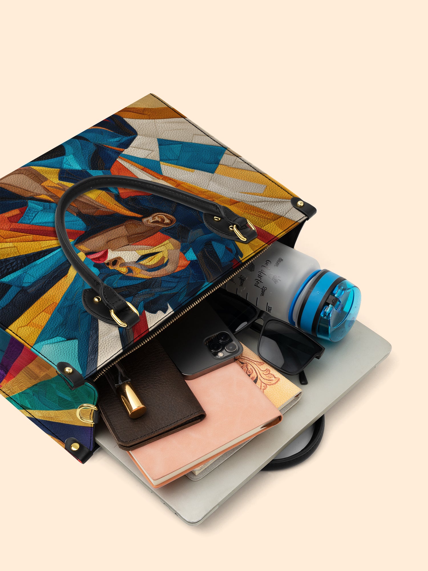 Eternal Flame Premium Leather Handbag QR0TD364