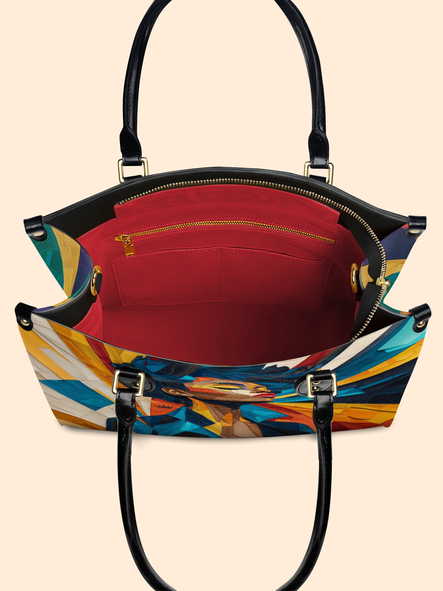 Eternal Flame Premium Leather Handbag QR0TD364