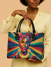 Radiant Roots Premium Leather Handbag QR0TD367