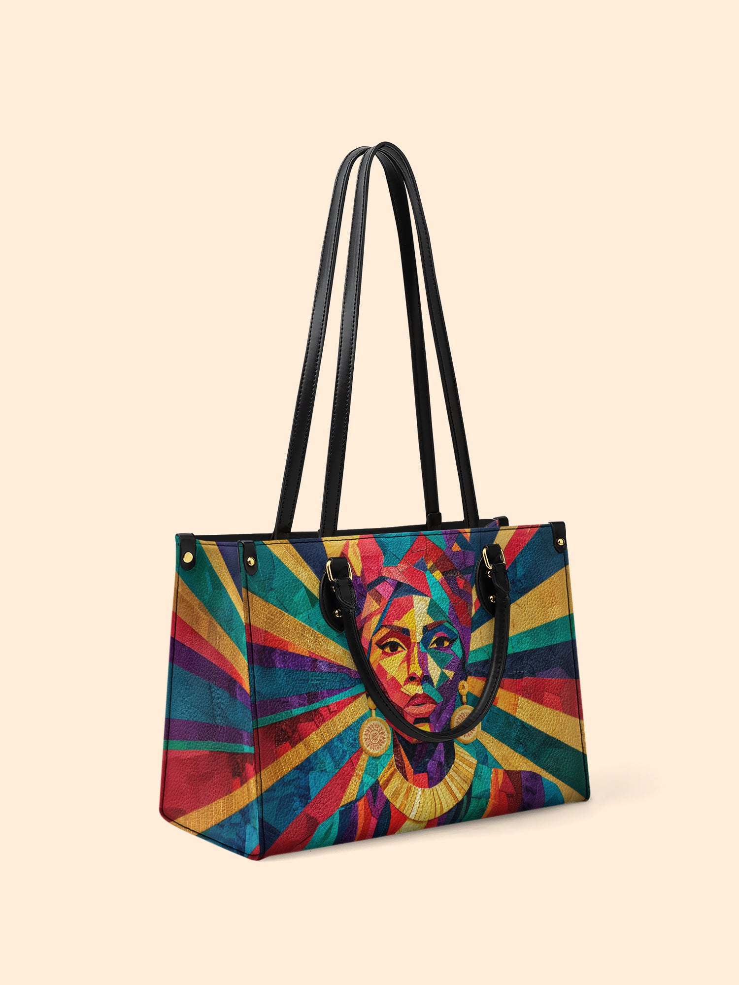 Radiant Roots Premium Leather Handbag QR0TD367