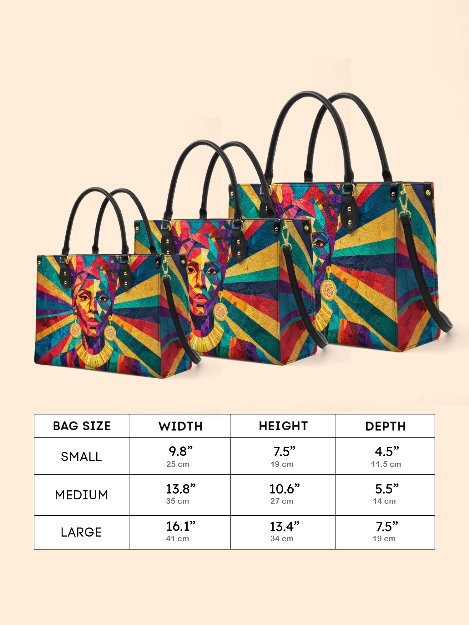 Radiant Roots Premium Leather Handbag QR0TD367