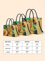 Sunlit Majesty Premium Leather Handbag QR0TD370