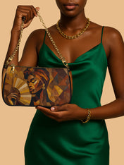 Golden Serenade Classic Zip Pochette QR0TD359