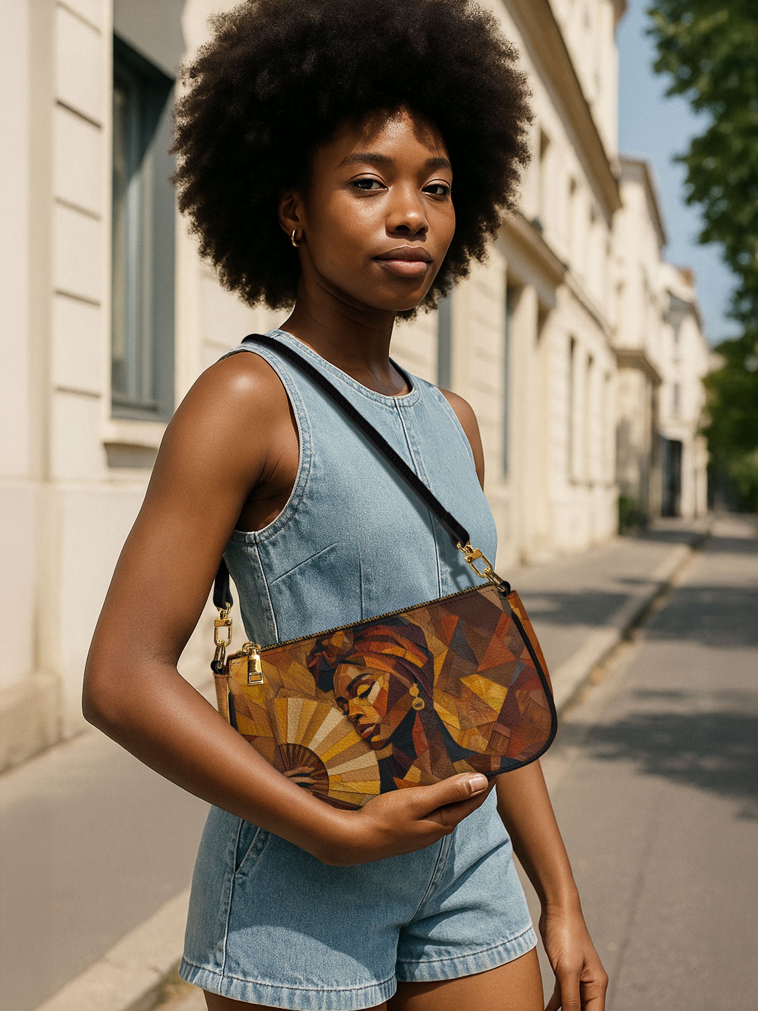 Golden Serenade Classic Zip Pochette QR0TD359