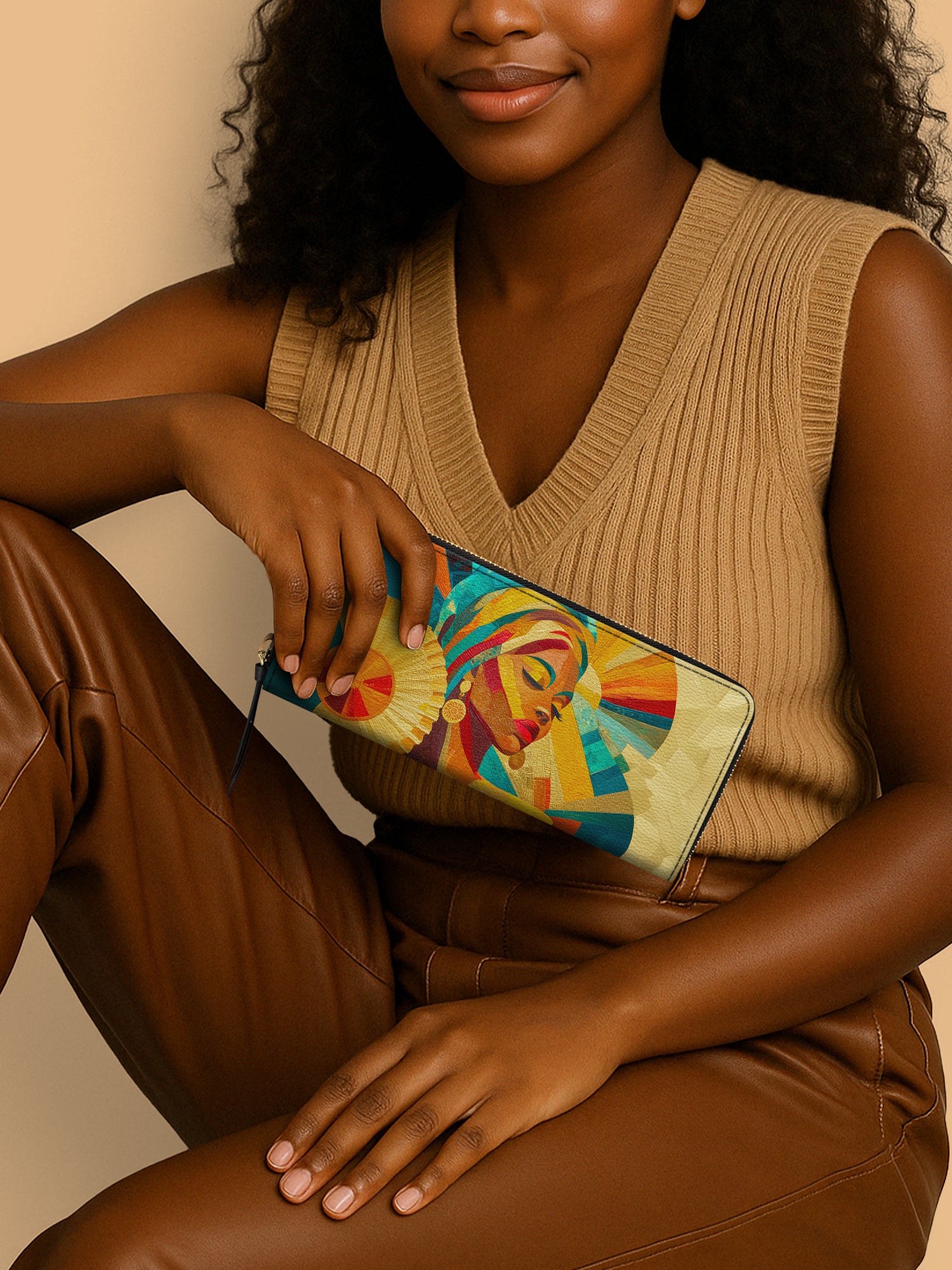 Sunlit Majesty Slimline Zippy Wallet QR0TD372