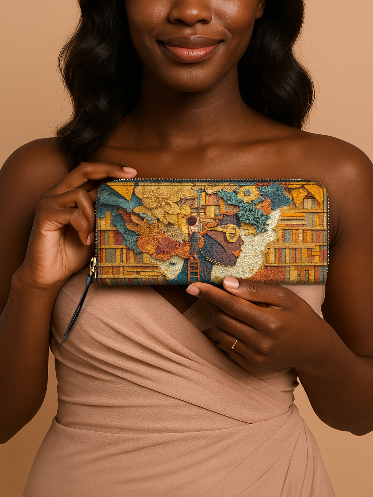 Bound by Knowledge Slimline Zippy Wallet QR0TD032