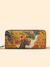 Bound by Knowledge Slimline Zippy Wallet QR0TD032