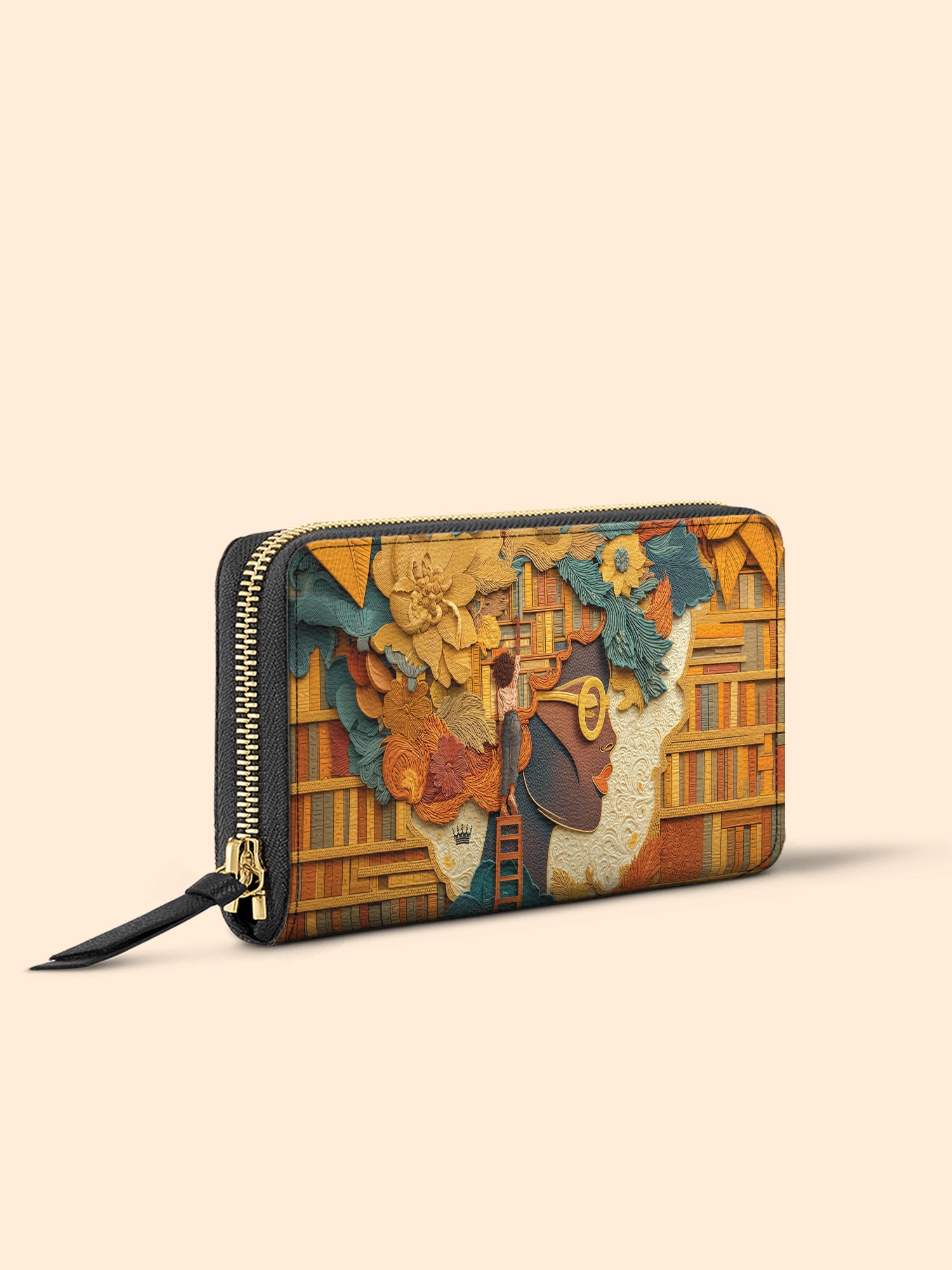 Bound by Knowledge Slimline Zippy Wallet QR0TD032
