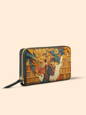 Bound by Knowledge Slimline Zippy Wallet QR0TD032