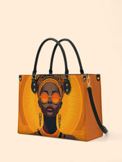 Dark Glam Premium Leather Handbag QR0TD383