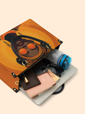 Dark Glam Premium Leather Handbag QR0TD383