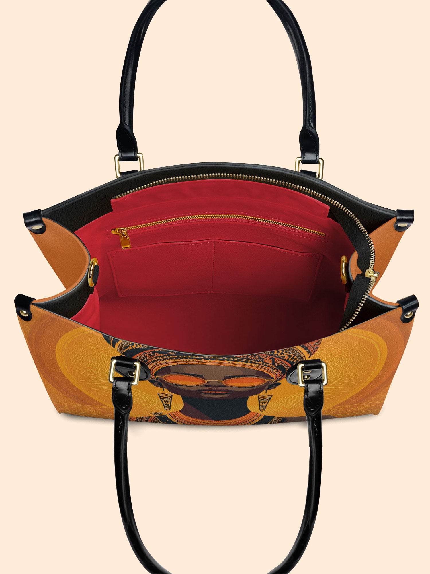 Dark Glam Premium Leather Handbag QR0TD383