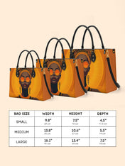 Dark Glam Premium Leather Handbag QR0TD383