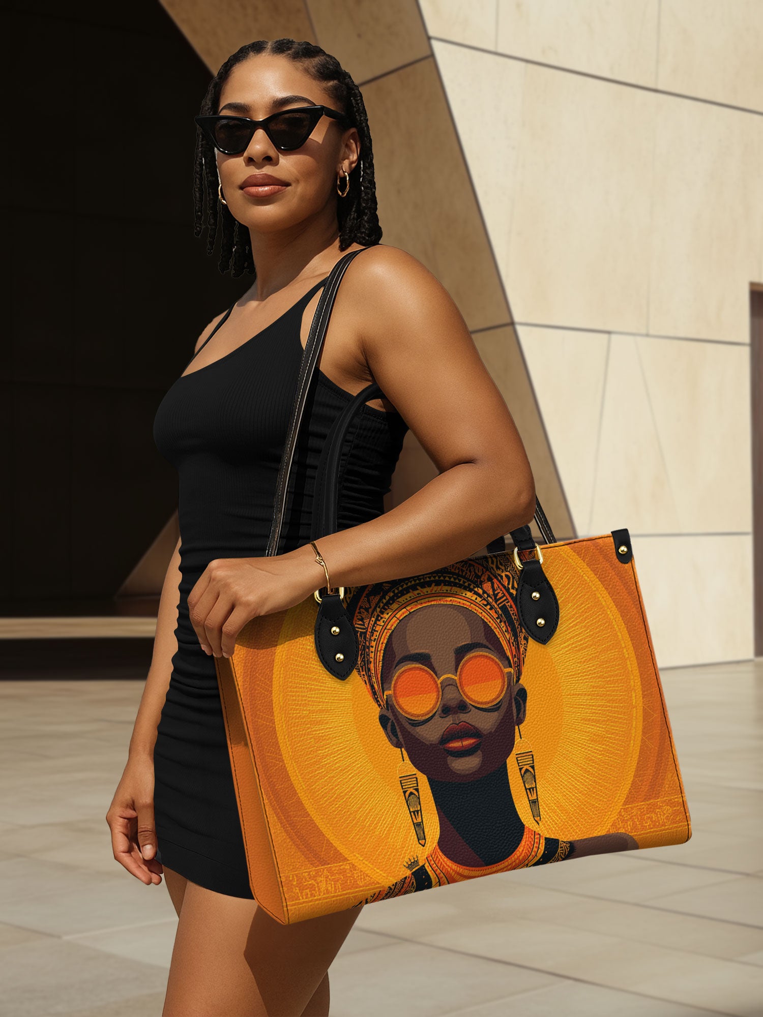 Dark Glam Premium Leather Handbag QR0TD383