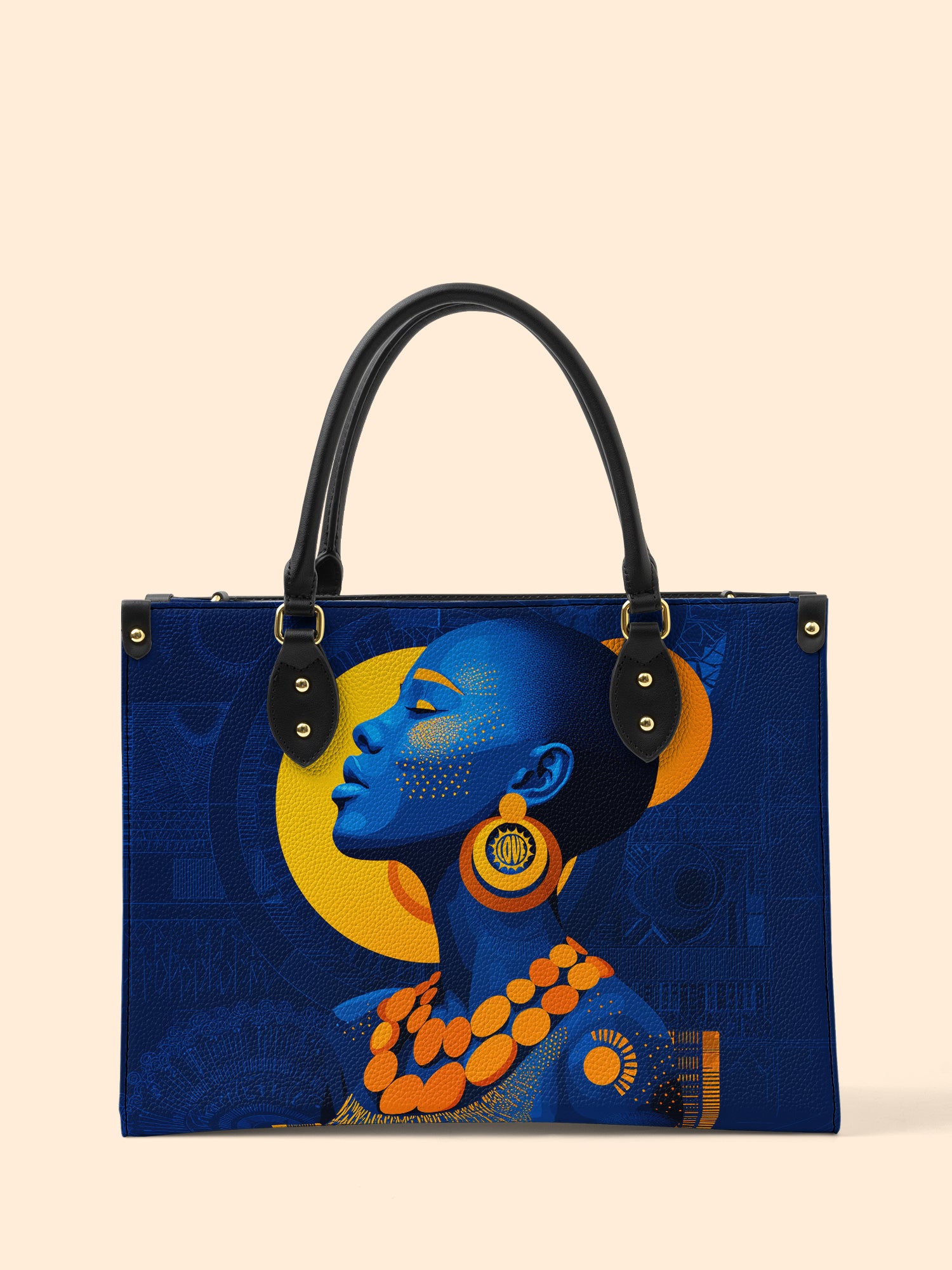 Edge Spirit Premium Leather Handbag QR0TD406