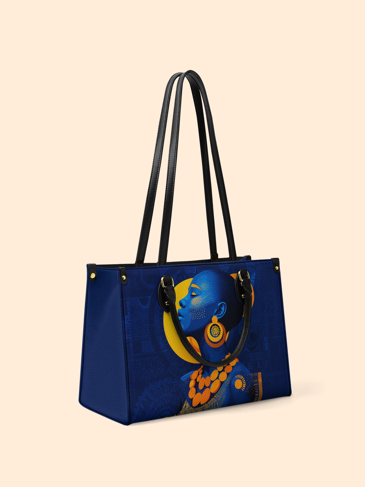 Edge Spirit Premium Leather Handbag QR0TD406