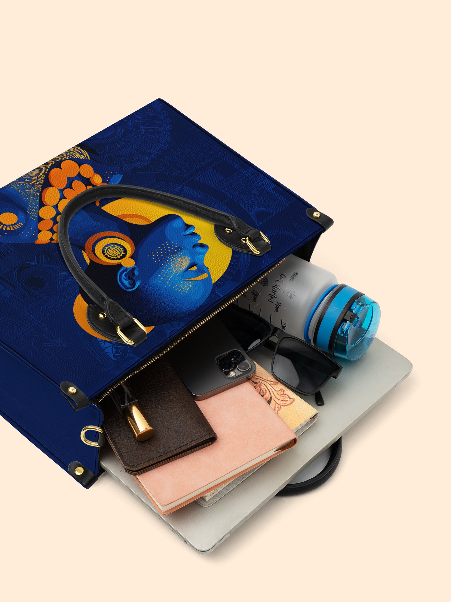 Edge Spirit Premium Leather Handbag QR0TD406