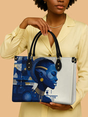 Raw Majesty Premium Leather Handbag QR0TD412