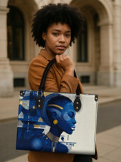 Raw Majesty Premium Leather Handbag QR0TD412