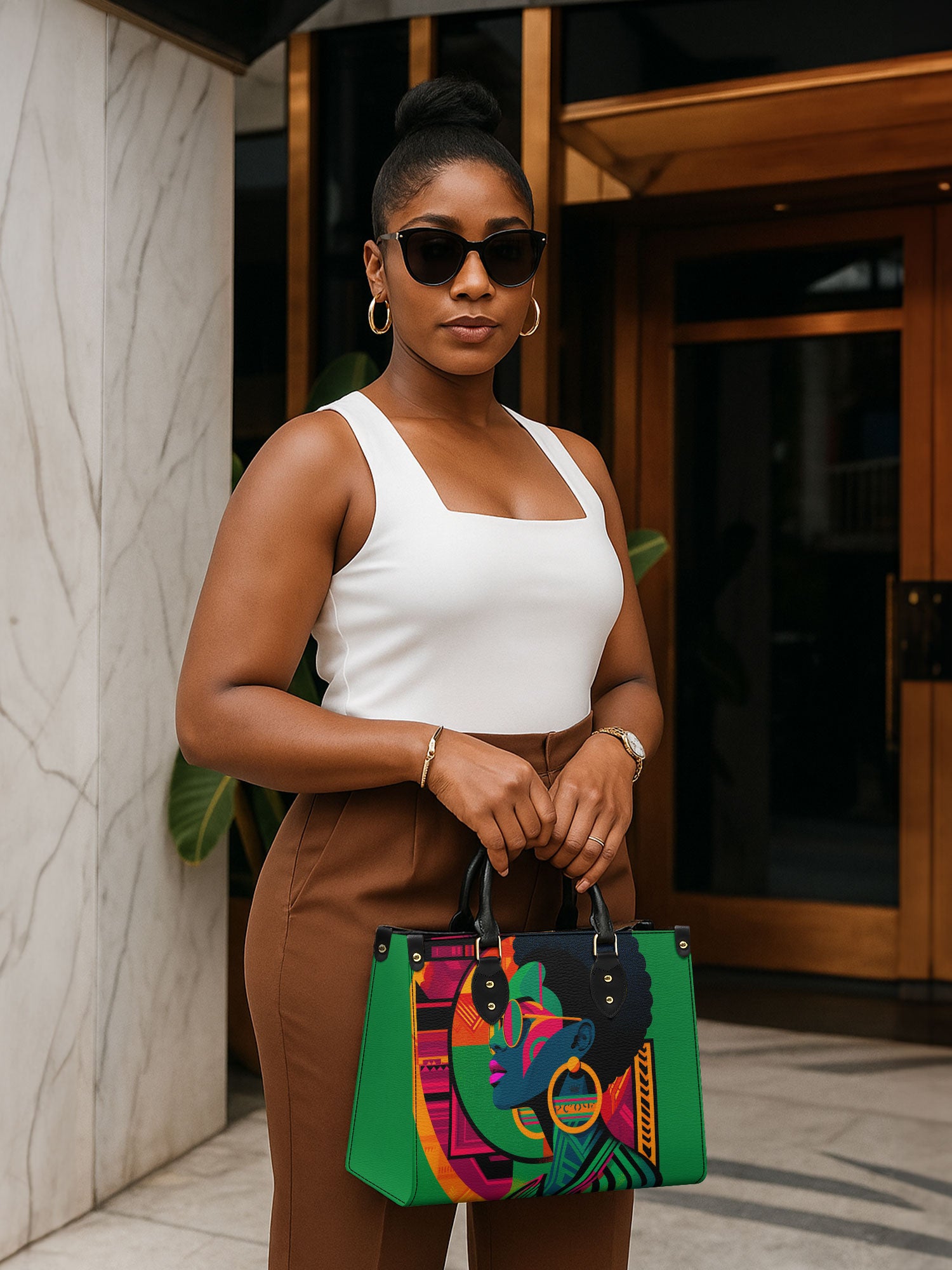 Urban Majesty Premium Leather Handbag QR0TD386