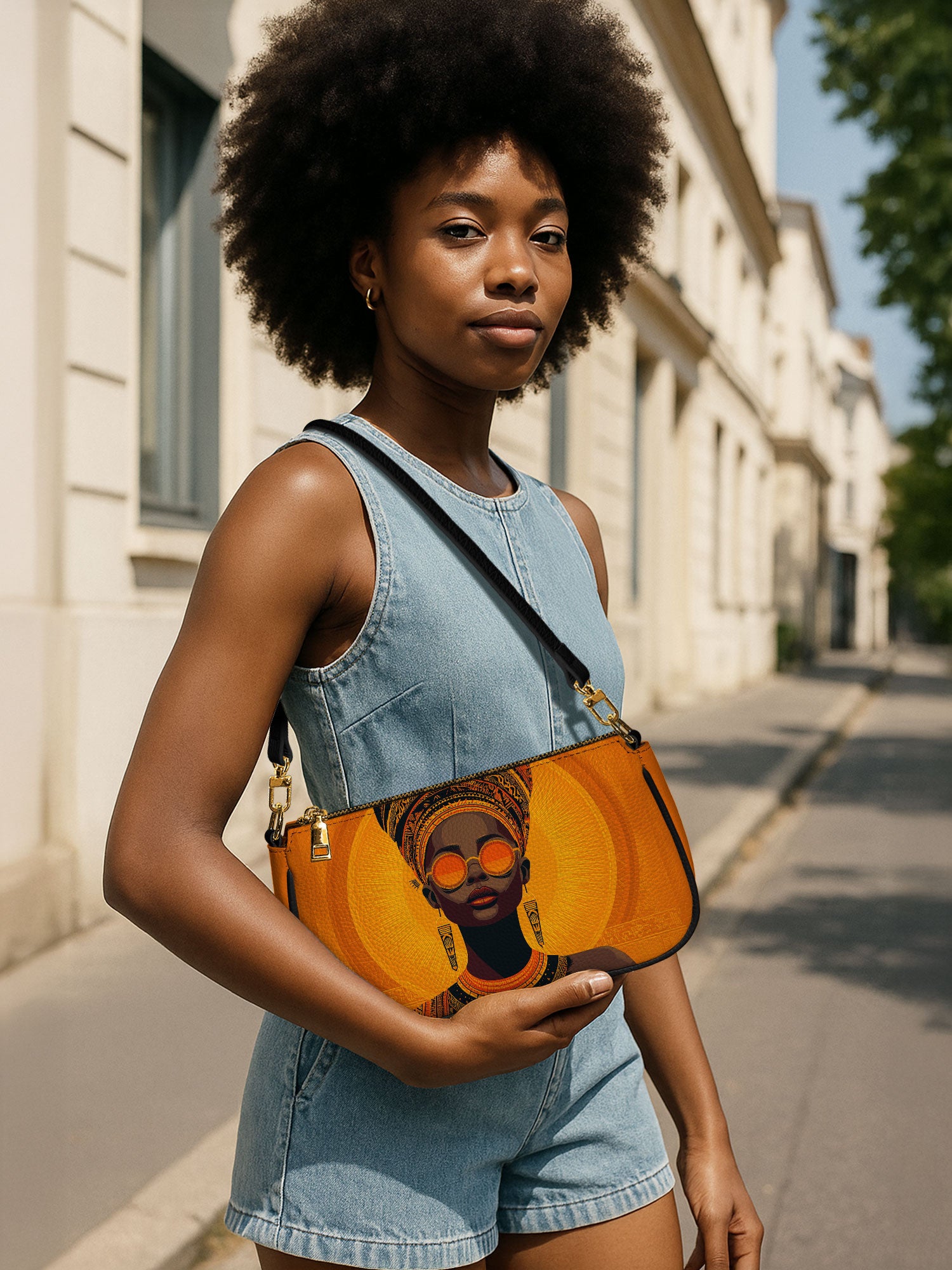 Dark Glam Classic Zip Pochette QR0TD389