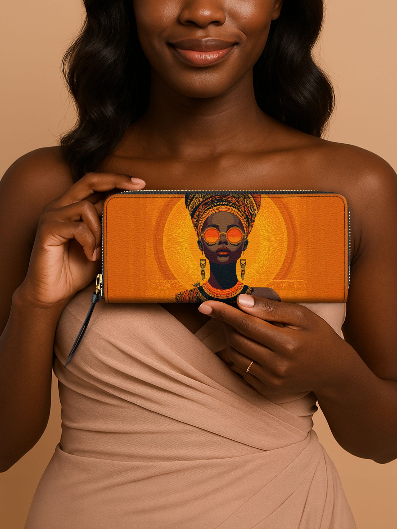 Dark Glam Slimline Zippy Wallet QR0TD390