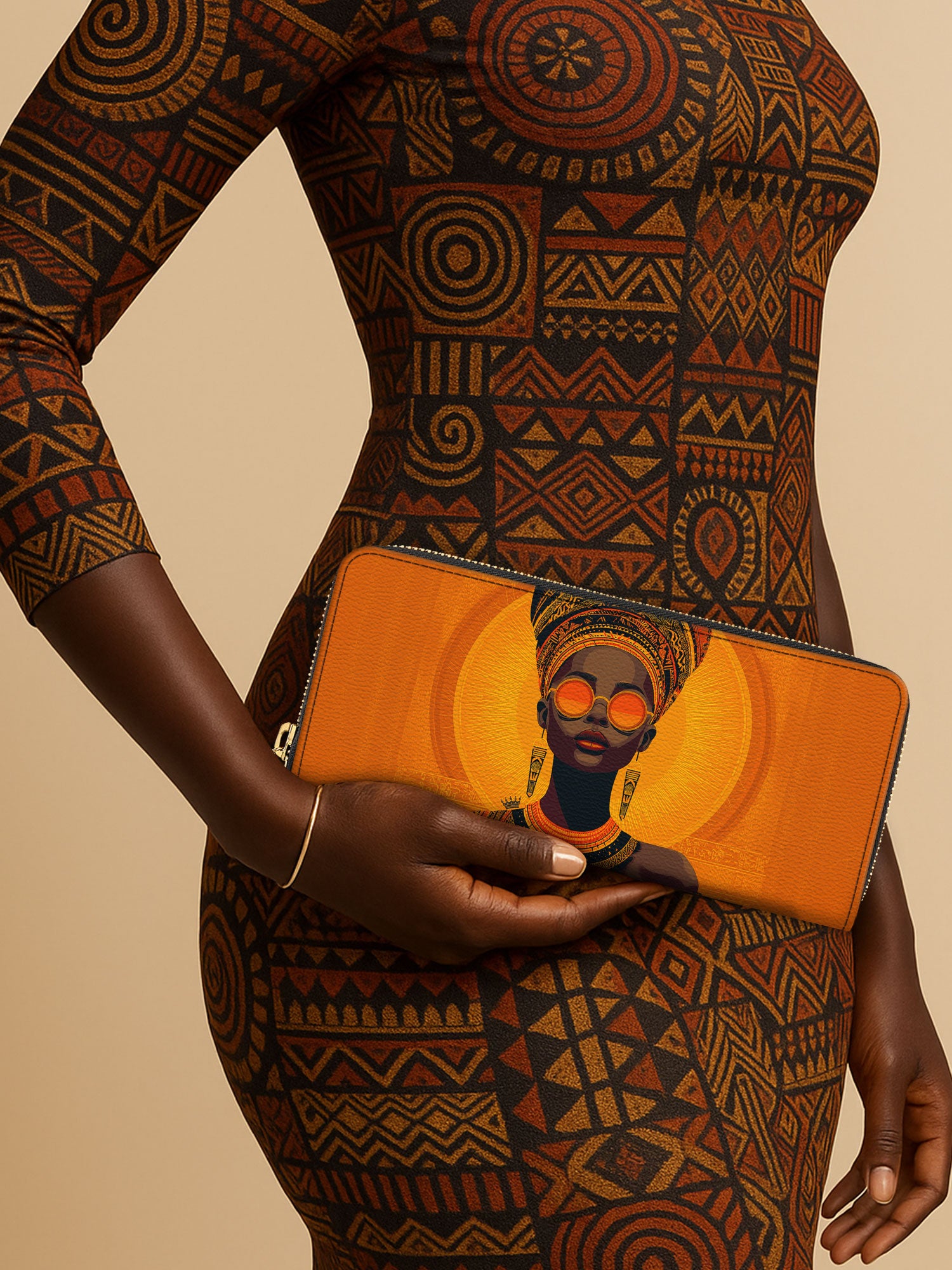 Dark Glam Slimline Zippy Wallet QR0TD390