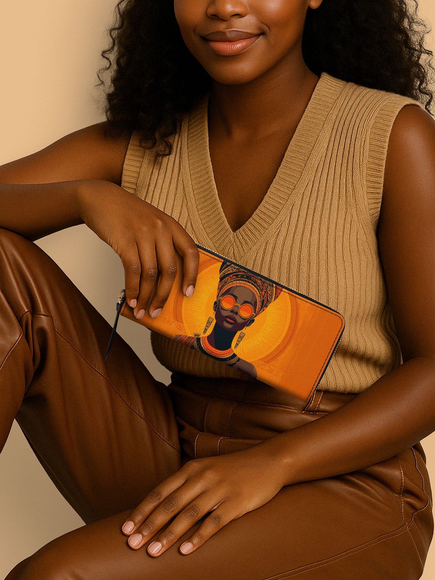 Dark Glam Slimline Zippy Wallet QR0TD390