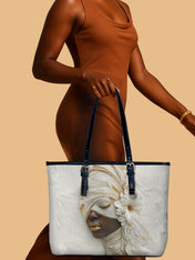 Pure Crown Leather Bucket Bag QR0TD480