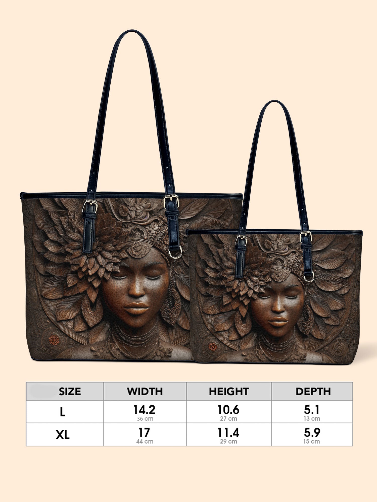 Ancestor Call Leather Bucket Bag QR0XD719