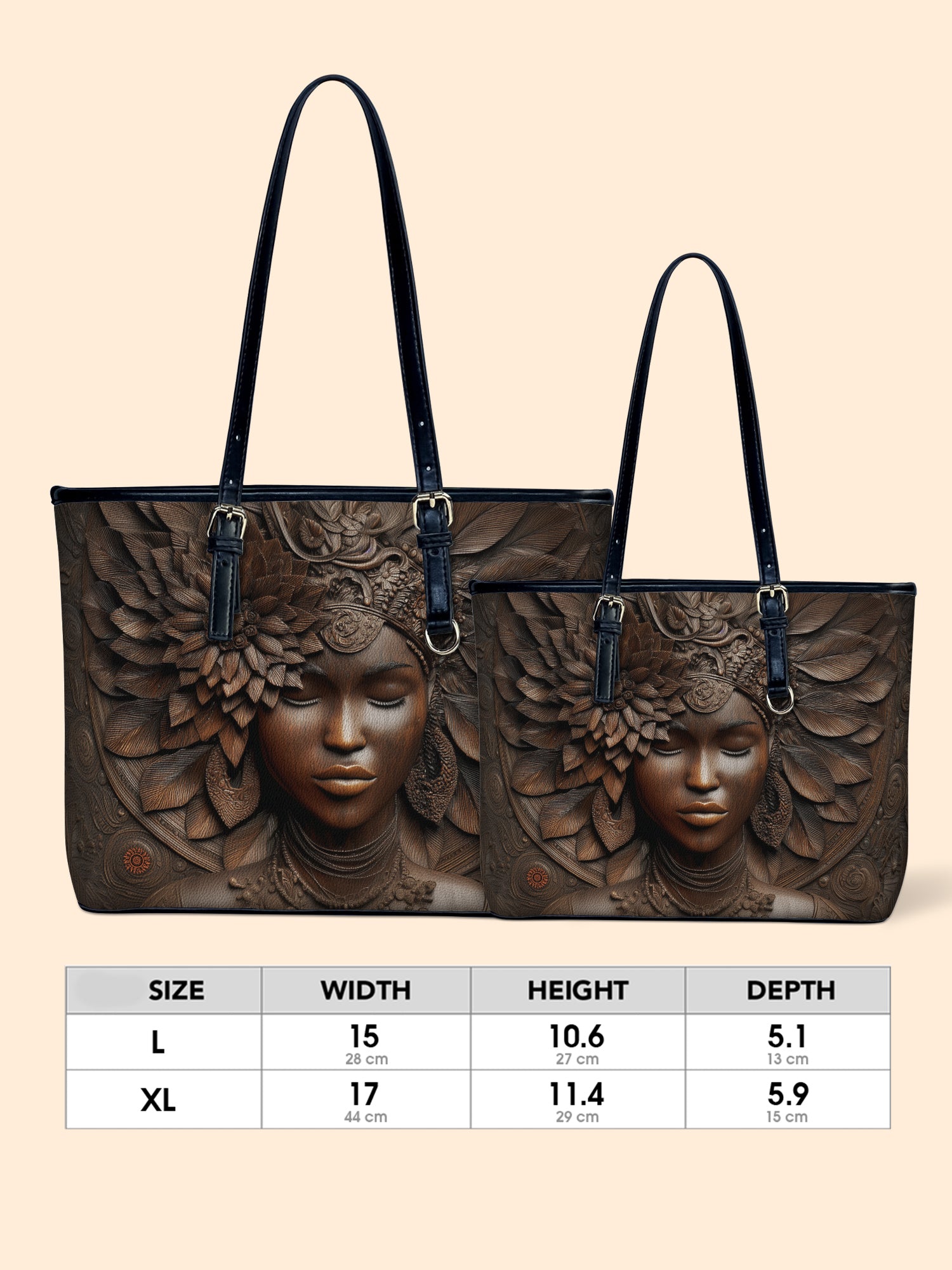 Ancestor Call Leather Bucket Bag QR0XD719