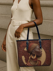 Afri Soul Leather Bucket Bag QR0TD420