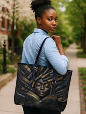 Books, Dreams, and Beyond Leather Bucket Bag QR0TD426