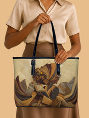 Literary Queen Leather Bucket Bag QR0TD425