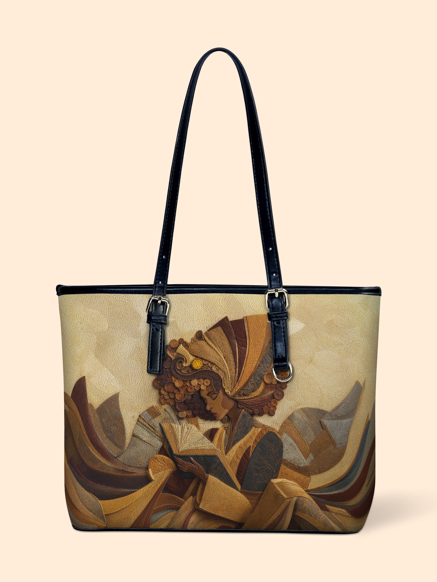 Literary Queen Leather Bucket Bag QR0TD425