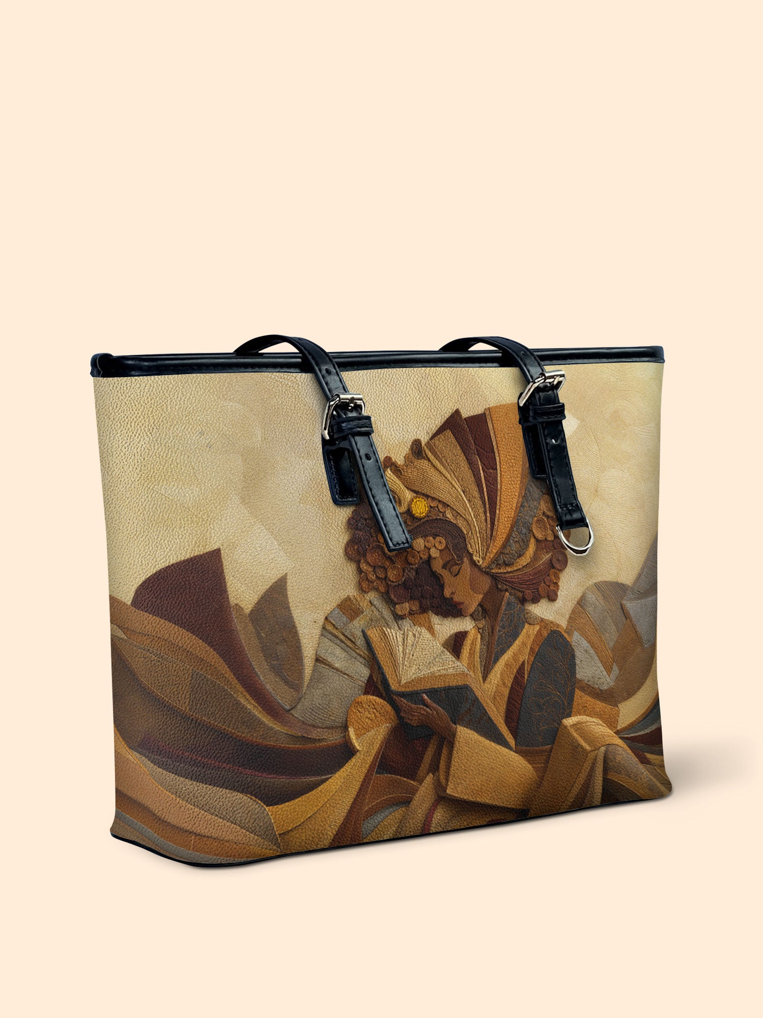 Literary Queen Leather Bucket Bag QR0TD425