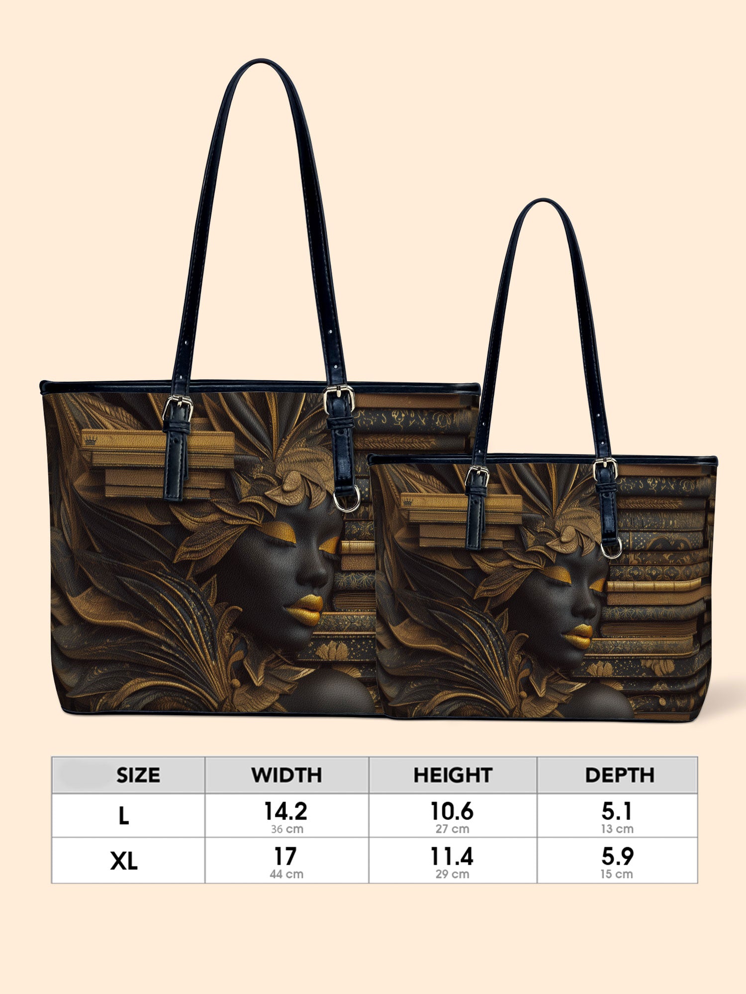 Pages of Wisdom Leather Bucket Bag QR0TD423