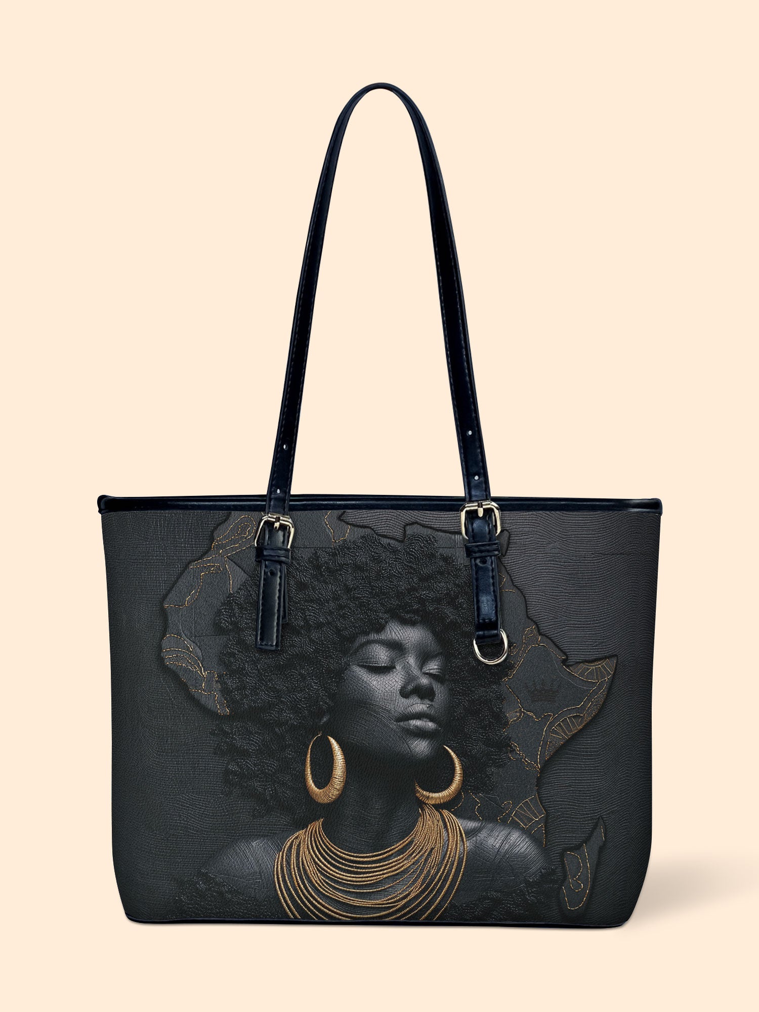 Back to Africa Leather Bucket Bag QR0TD418