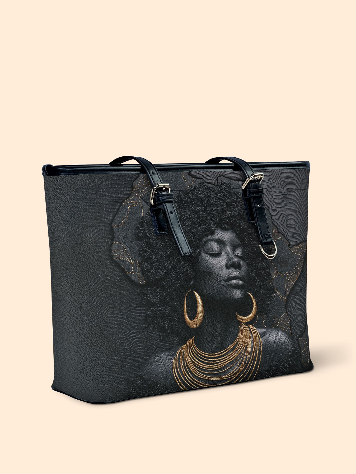 Back to Africa Leather Bucket Bag QR0TD418