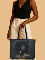 Back to Africa Leather Bucket Bag QR0TD418