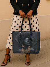 Back to Africa Leather Bucket Bag QR0TD418