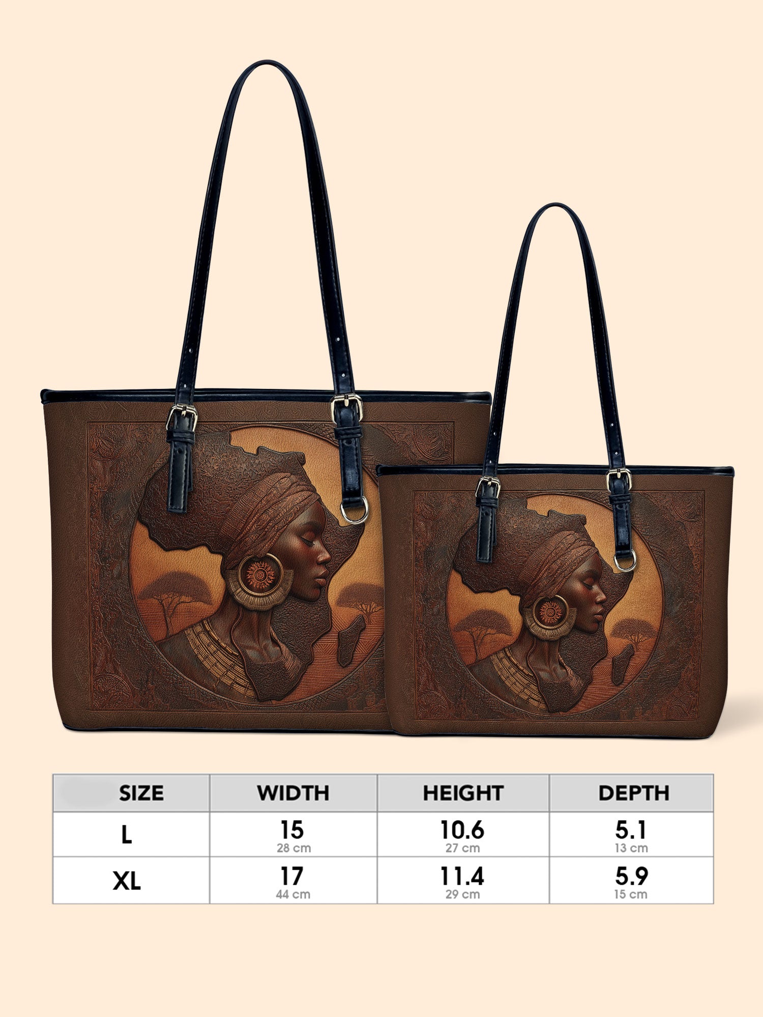 Earth & Africa Leather Bucket Bag QR0TD419