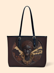 Africa's Soul Leather Bucket Bag QR0TD415