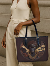 Africa's Soul Leather Bucket Bag QR0TD415