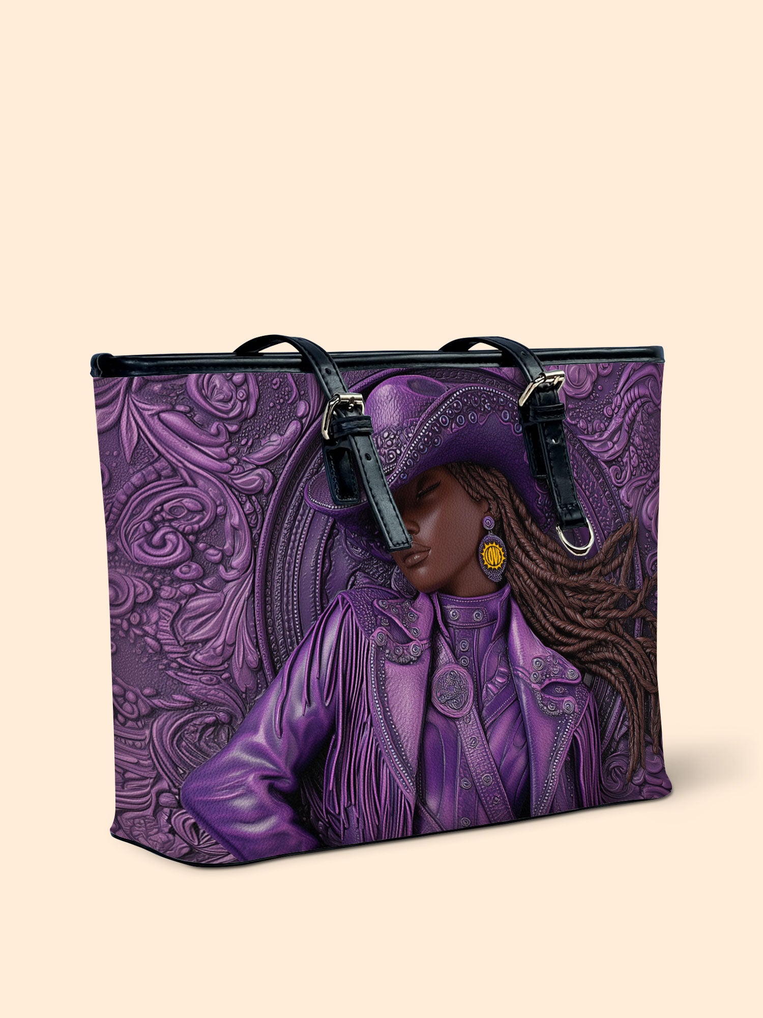 Bronze Horizon Leather Bucket Bag QR0TD457