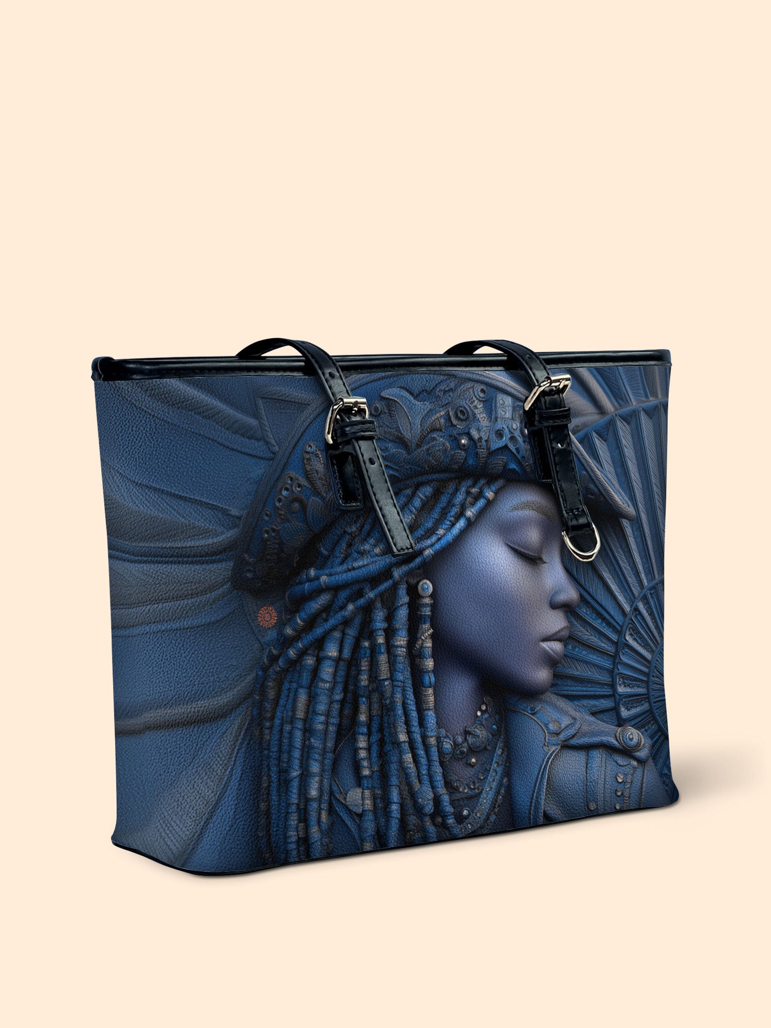 Cowgirl Noir Leather Bucket Bag QR0TD466